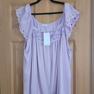 Lavender women's top